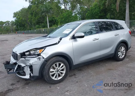 2019 Kia Sorento 3.3L Lx из США, поврежденный, VIN 5XYPG4A53KG481550